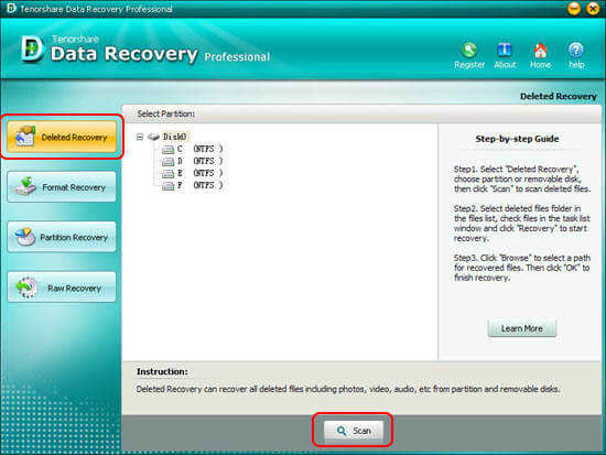 Tenorshare Data Recovery Standard - 数据恢复软件