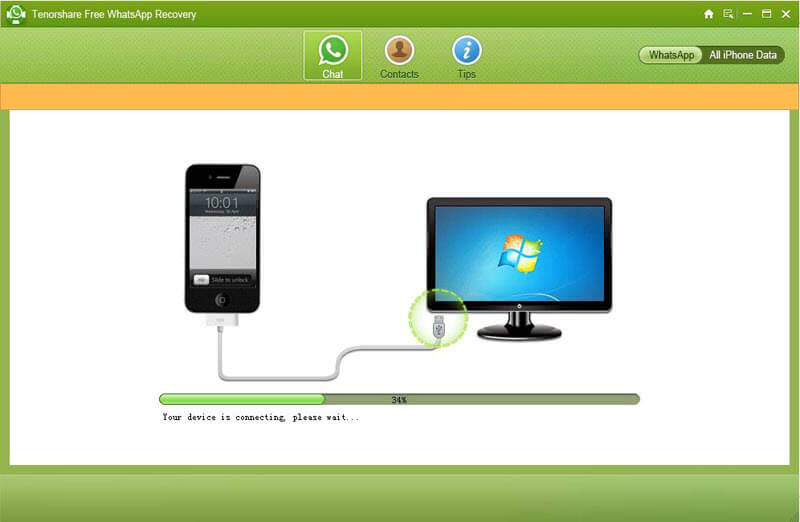 Free WhatsApp Recovery Screenshot