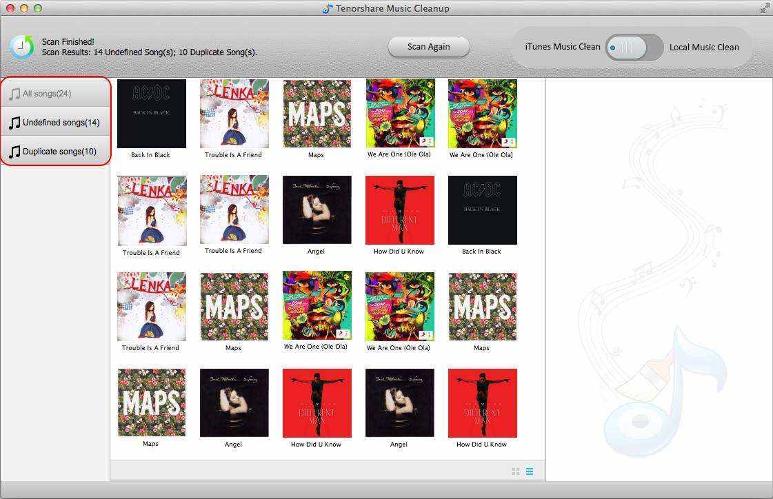 Tenorshare Music Cleanup – 音乐文件整理[macOS][$39.95→0]-反斗限免