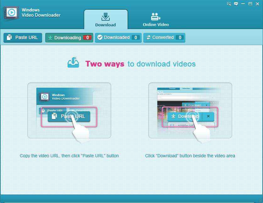 Download online videos and convert videos