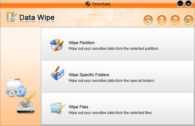 Tenorshare Data Wipe screenshot