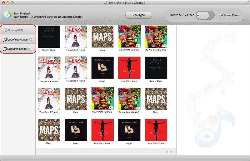 Tidy up your iTunes music Library