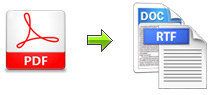 Convert PDF to MS Word