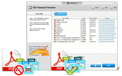 Tenorshare PDF Password Remover