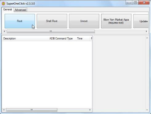root with superoneclick