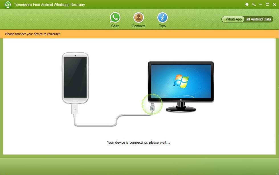 Free Android WhatsApp Recovery tool