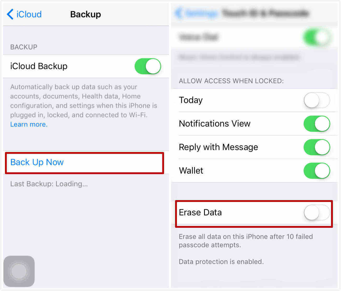 cellular data not working