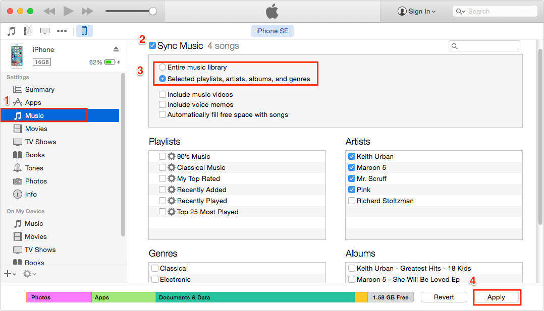 Top 3 Ways to Sync iTunes Library to iPhone X/8/8 Plus