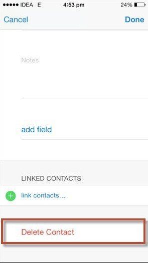 how to merge contacts on iphone