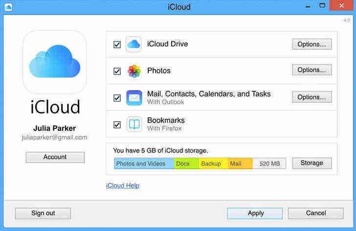 download icloud photos to android