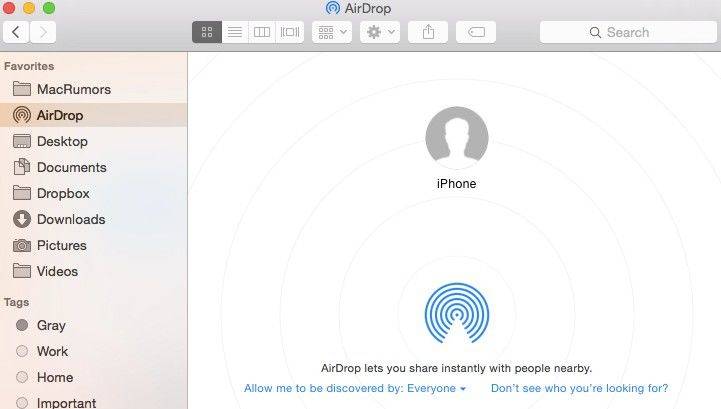 enable airdrop on mac