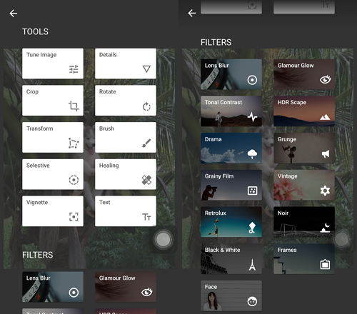 snapseed filters for photoshop snapseed filters for photoshop