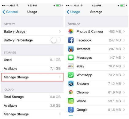How To Manage Storage On Iphone 7 And Plus Manage Storage On Iphone 7 Plus