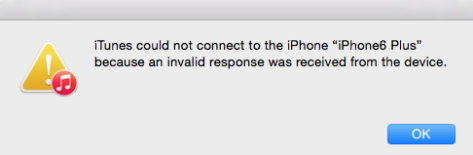 How to Fix iTunes Cloud Not Connect to iPhone Because Invalid Response
