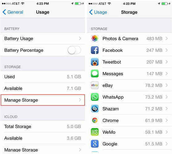 How To See What S Eating Up My Iphone Ipad Storage Capacity What Eats Up Iphone Storage