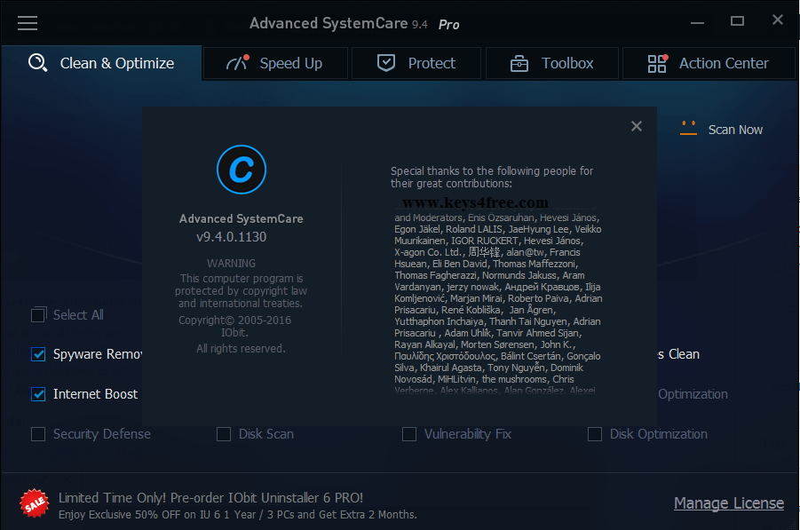 instal Advanced SystemCare Pro 16.4.0.226 + Ultimate 16.1.0.16 free instal Advanced SystemCare Pro 16.4.0.226 + Ultimate 16.1.0.16 free